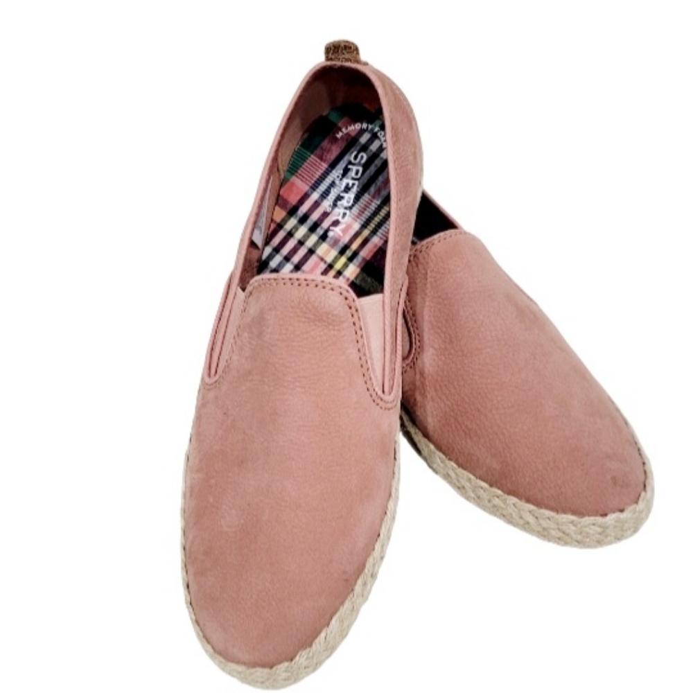 Sperry Topsiders Blush Suede, Memory Foam Insoles - NWOB